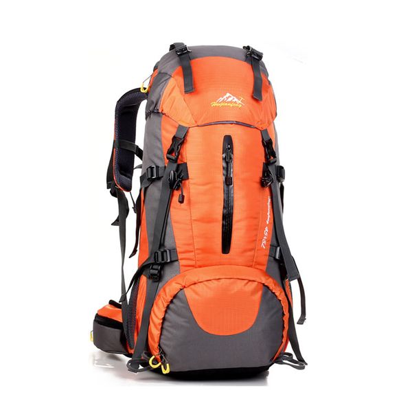 Garmanna 50L Mountain Hiking Camping Backpack Bag - Navy Blue