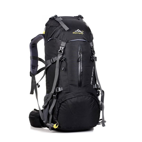 Garmanna 50L Mountain Hiking Camping Backpack Bag - Navy Blue