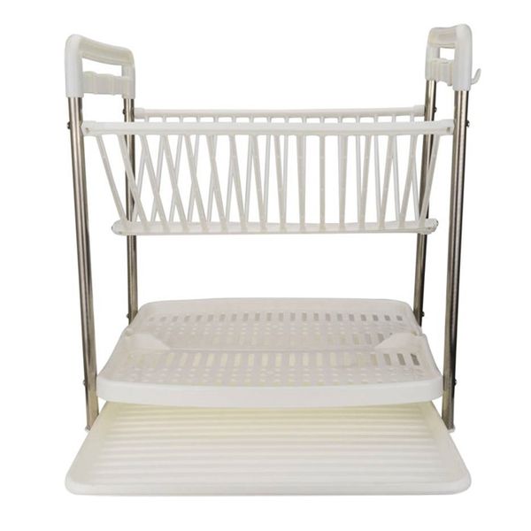 Multifunctional Dish Rack Stainless Steel, Plastic Kitchen Rack
