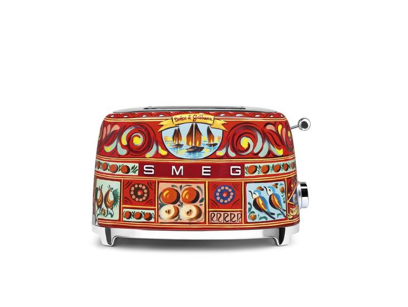 Smeg Dolce &amp; Gabbana 2-Slice Toaster - TSF01DGEU