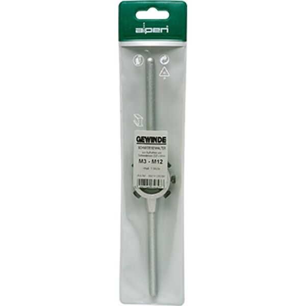 Alpen Die Stock 25X9mm In Pouch HSS