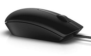 Dell Optical Mouse - MS116 - Black