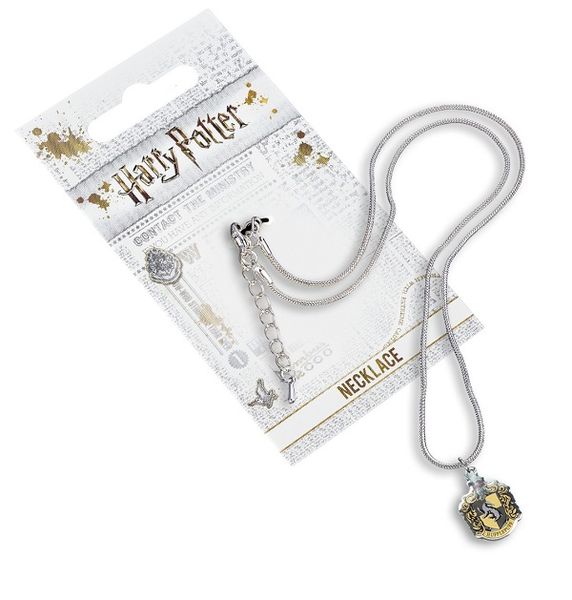Harry Potter - Hufflepuff Crest Slider Necklace (Parallel Import)