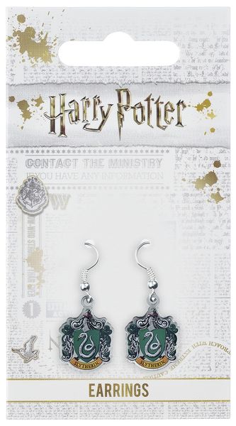 Harry Potter - Slytherin Crest Earrings (Parallel Import)