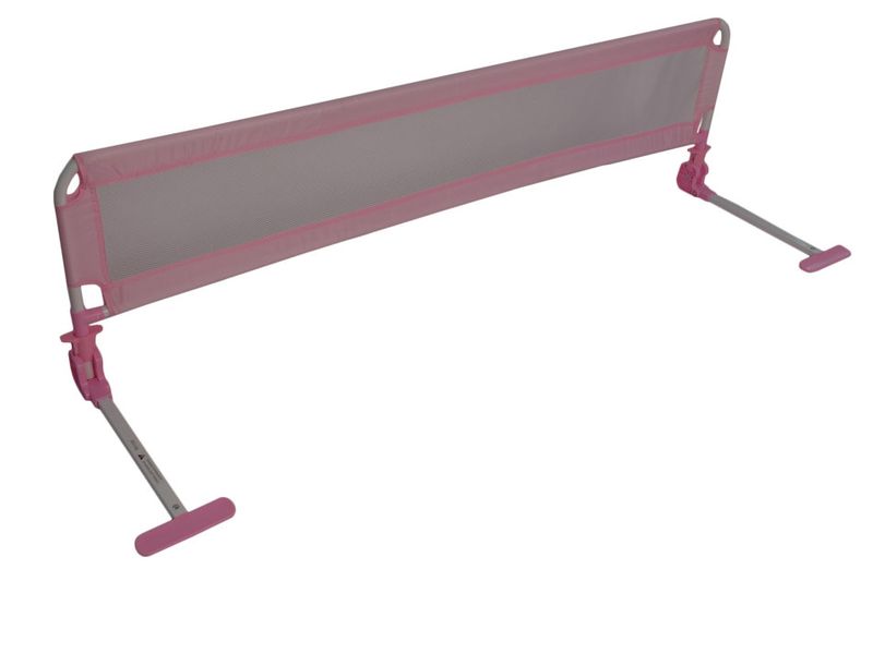 Kids Safety Swing Down Bed Guard Rail 1.5 Meter - Pink