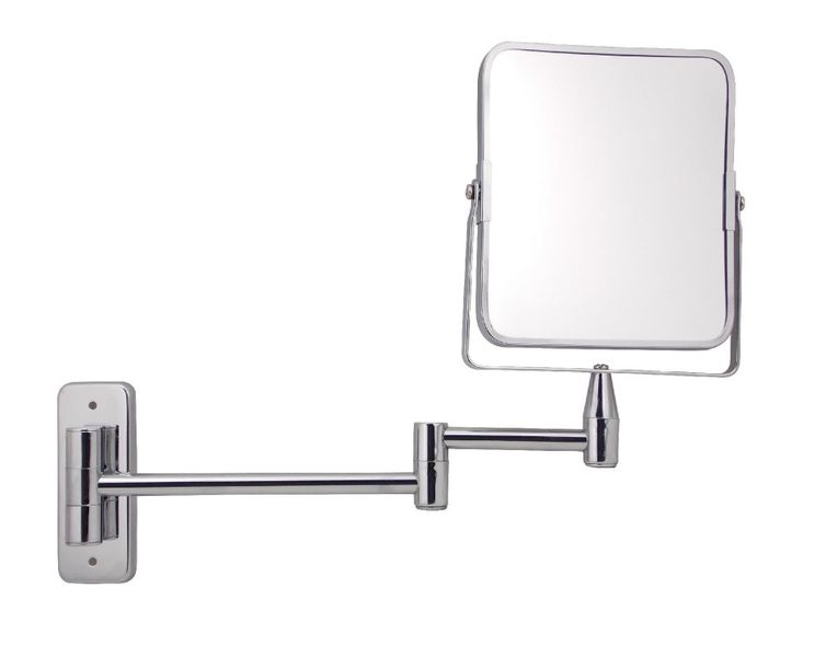 Flexible Extendable Shower Mirror - 17cm Rectangle