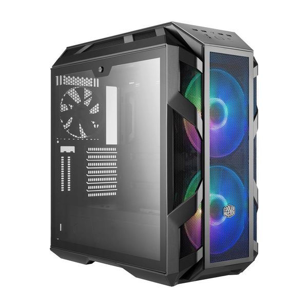 Cooler Master Master case H500M ATX Chassis - Iron Grey With ARGB FANS