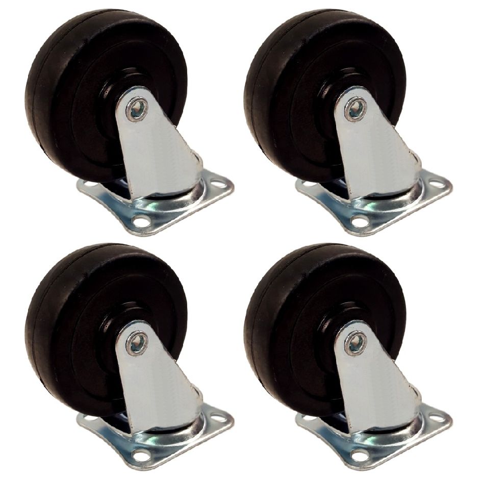 Castor wheels with swivel Rubber Buy Online in South Africa