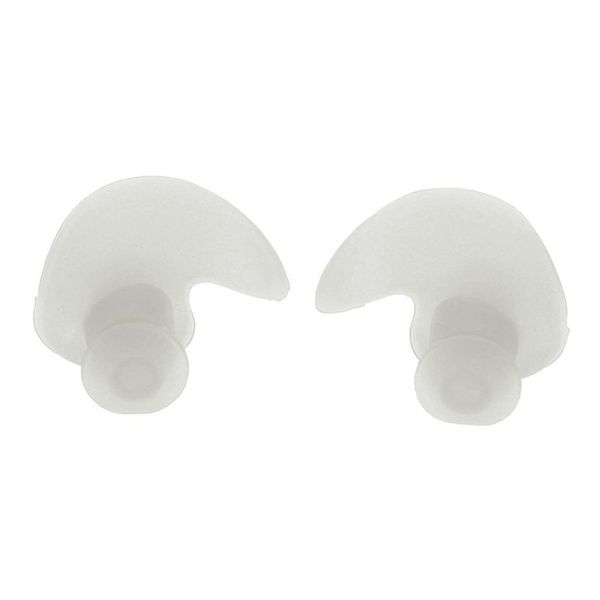 Waterproof Swimming Soft Silicone Earplugs - White