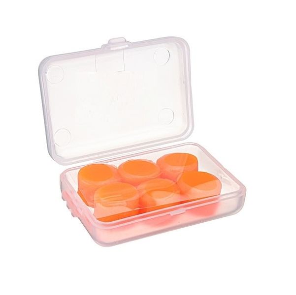 Soft Silicone Custom Moulded Earplugs - 3 Pairs - White