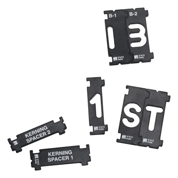 Rockler Signmaking 1.5" State Park Font