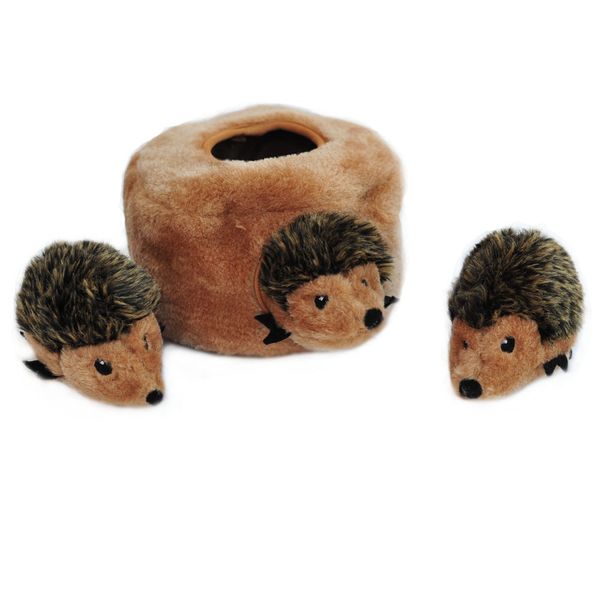 Zippy Paws Burrow Hide &amp; Seek Toy - Hedgehog Den