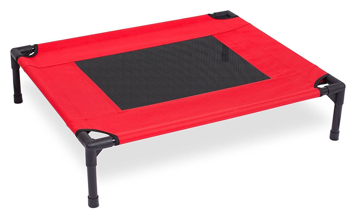 Cosmic Pets Dog Raised Cot Bed Red (S & M) Shop Today. Get it