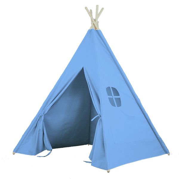 Kids Teepee Tent Blue