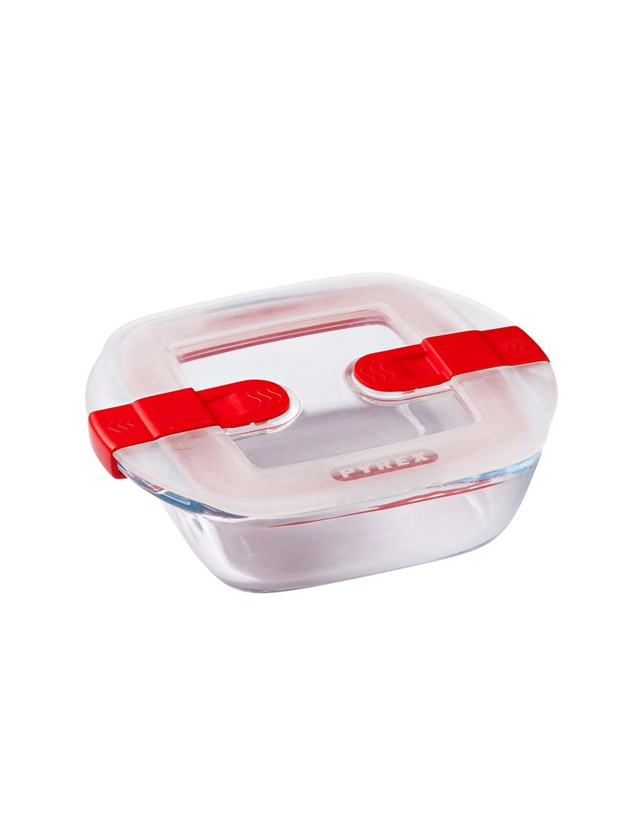 Pyrex Cook & Heat Square Roaster with lid 14x12cm Shop Today. Get it