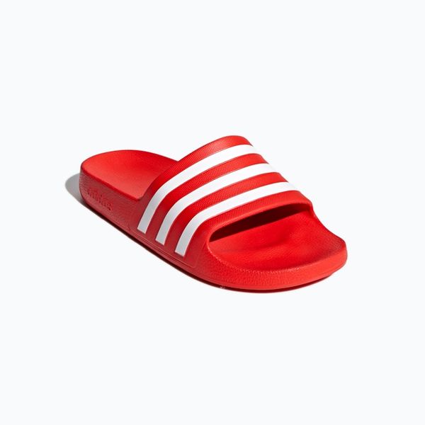 Adidas Adilette Aqua Slides Red white Prices Shop Deals Online PriceCheck