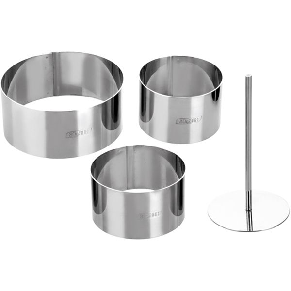 Ibili - Clasica Pastry Ring &amp; Cutter Set