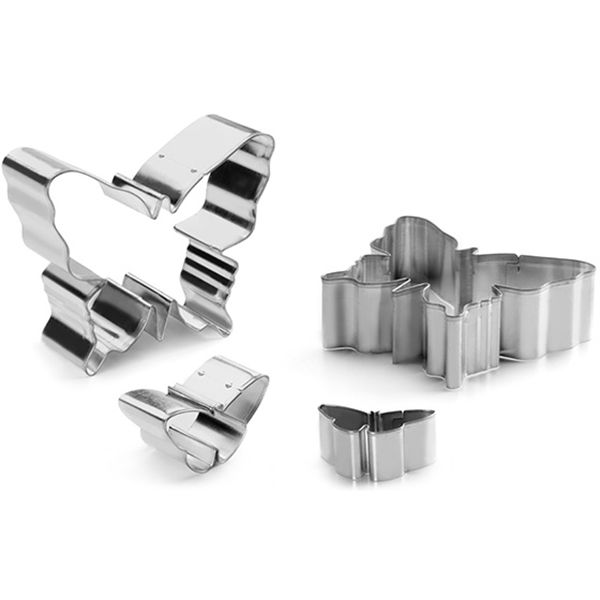 Ibili - 2 Piece Cookie Cutter Set Butterflies