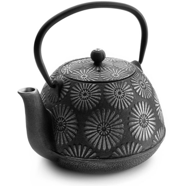 Ibili - Oriental Cast Iron Tetsubin Teapot With Infuser Bali 1.2 Litre