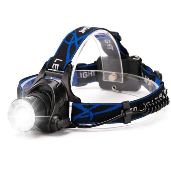 800 Lumen Zoomable Headlamp Torch with 3 Modes