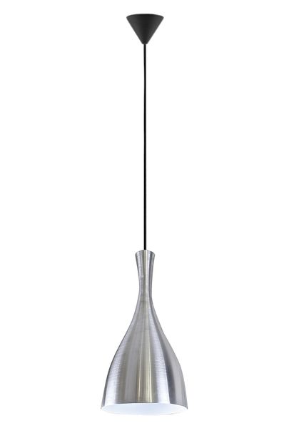 Bright Star Lighting Aluminium Dome Pendant with Black Cord - 410mm