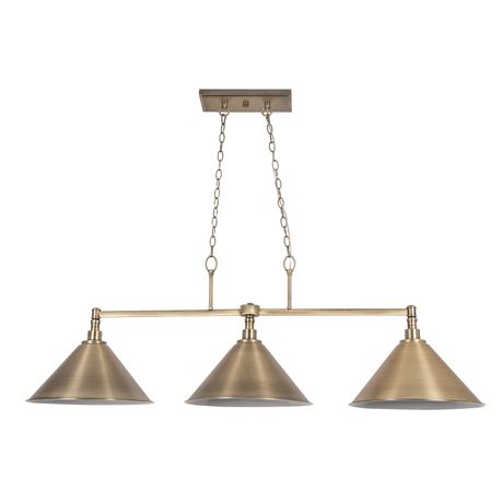 brass star light fixture