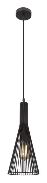Bright Star Lighting Metal Pendant with Geometric Pattern - 155mm