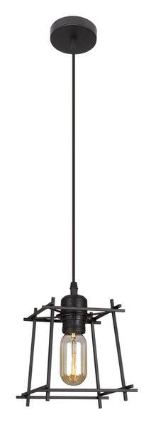 Bright Star Lighting Metal Pendant with Geometric Pattern - 175mm