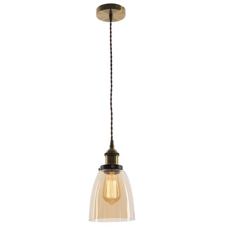 glass pendant lights brass