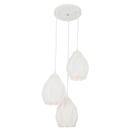 Bright Star Lighting Cer Of Sand White Metal Cord Pendants In South Africa Takealot Com - Star Bright Cut Out Metal Pendant Light