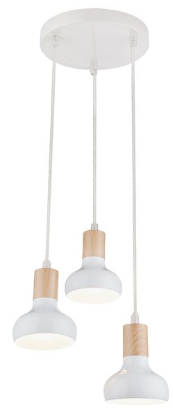 Bright Star Lighting Metal with Wood Finish