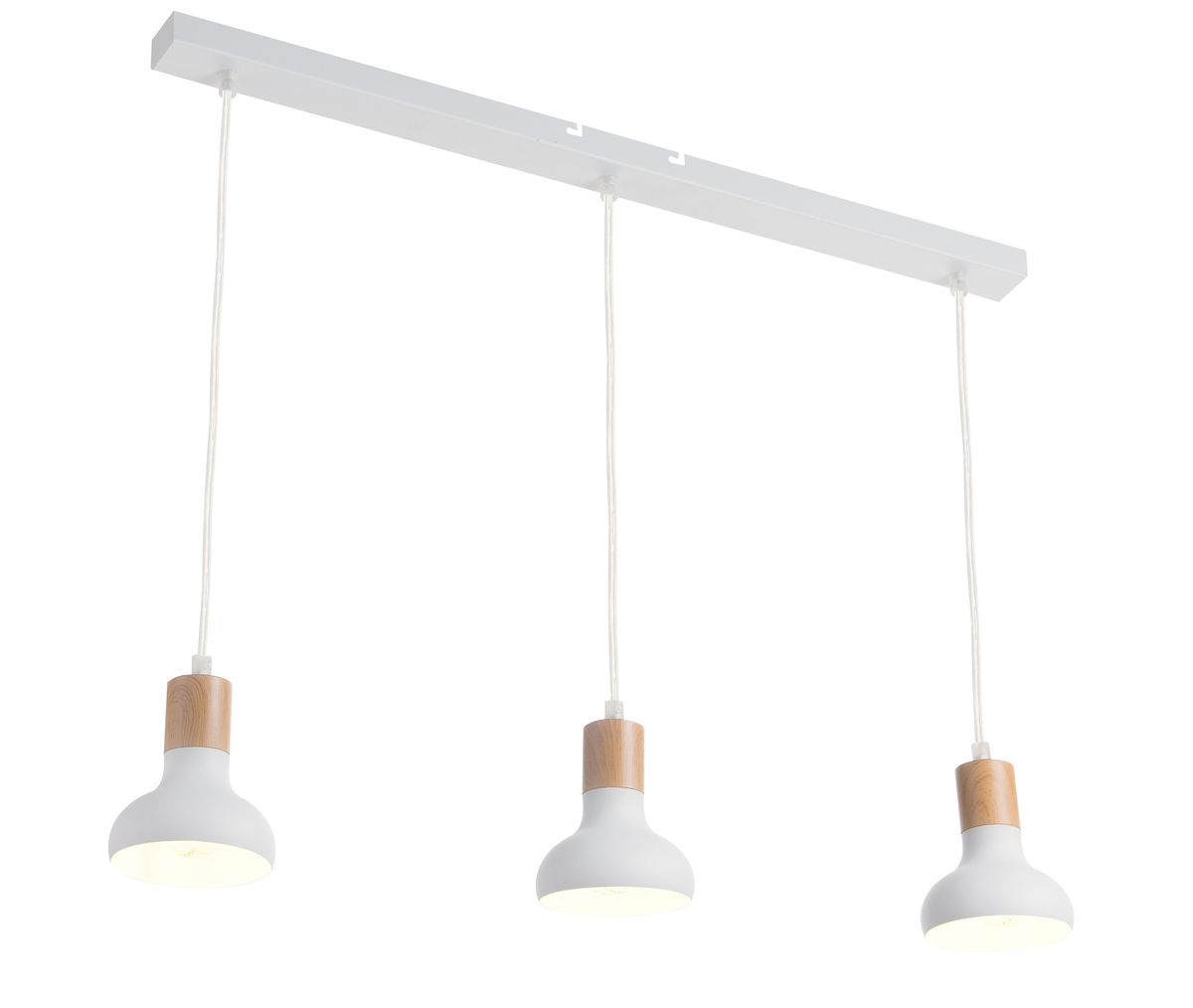 Bright Star Lighting Metal with Wood Finish, Adjustable Cords | Shop ...