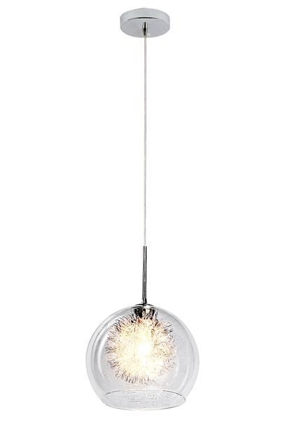 Bright Star Lighting Polished Chrome Inner Shade with Clear Glass