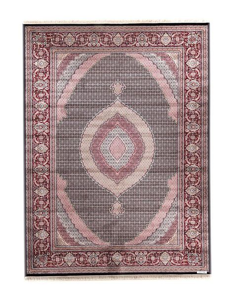 Tabriz Navy Blue And Red Border (300X400 image