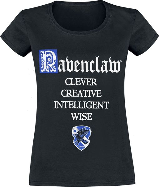 Rock Ts Harry Potter Ravenclaw - Clever Ladies T-Shirt