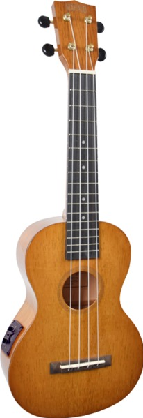 Mahalo Concert Ukulele Vintage Natural With Pickup