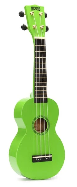 Mahalo Soprano Ukulele Green