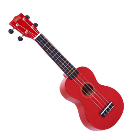 Mahalo Soprano Ukulele Red