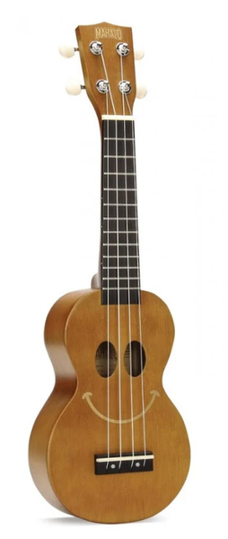 Mahalo Soprano Ukulele Smile Transparent Brown