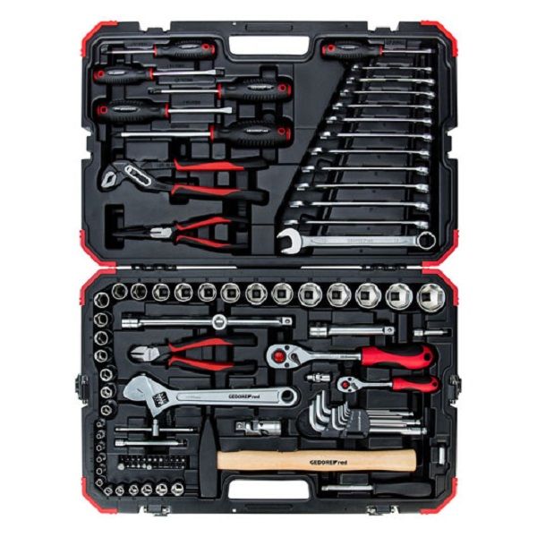 Gedore Red - 100 Piece Socket, Spanner &amp; Toolkit / Set