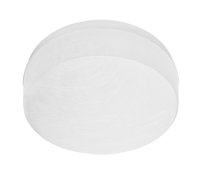 Round Cheese Fitting with Alabaster Polycarbonate Cover