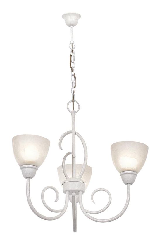 white chandelier ceiling light