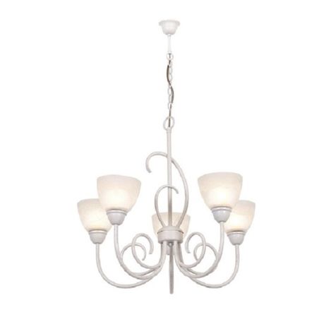 white chandelier ceiling light