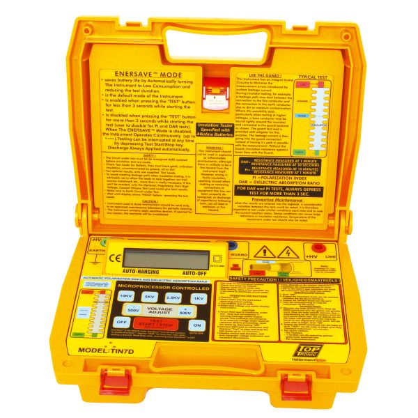HellermannTyton Toptronic TIN7D 10kV Insulation Tester