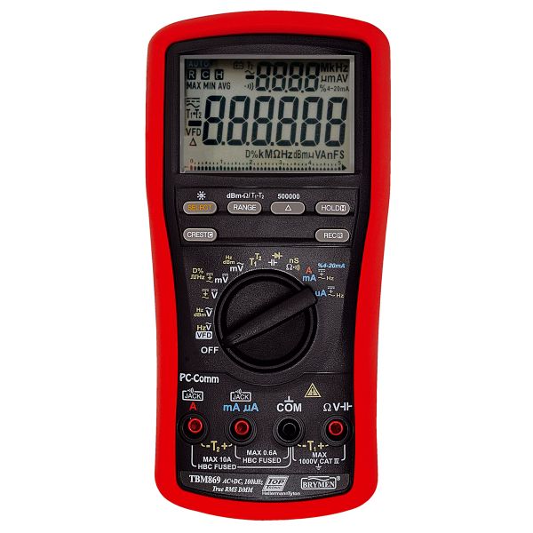 HellermannTyton Brymen Toptronic TBM869 Digital Multimeter