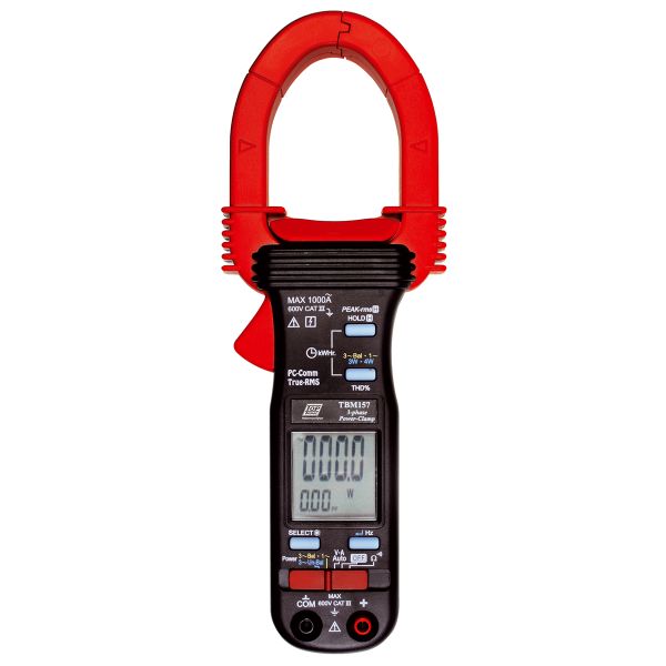 HellermannTyton Toptronic TBM157 1000A AC Digital Clamp Meter/ Power Clamp