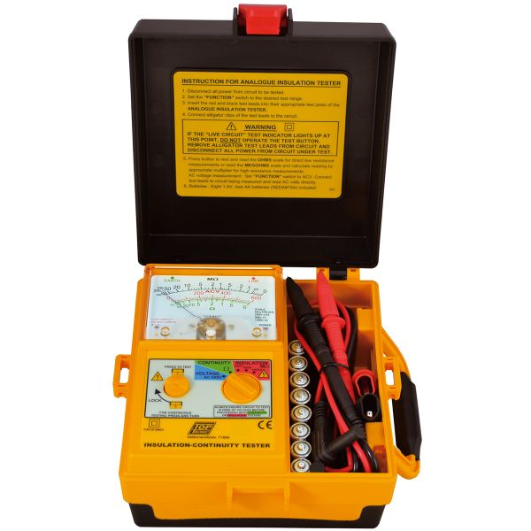 HellermannTyton Toptronic T1800 Analogue Insulation Tester