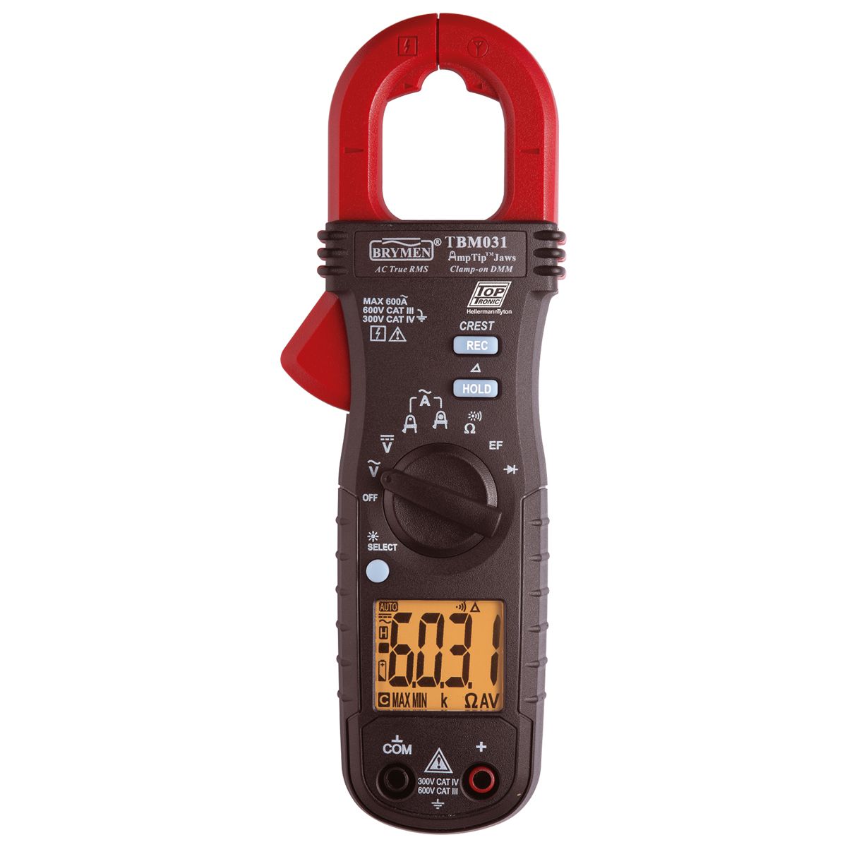 HellermannTyton Brymen Toptronic TBM031 Digital Clamp Meter | Shop ...