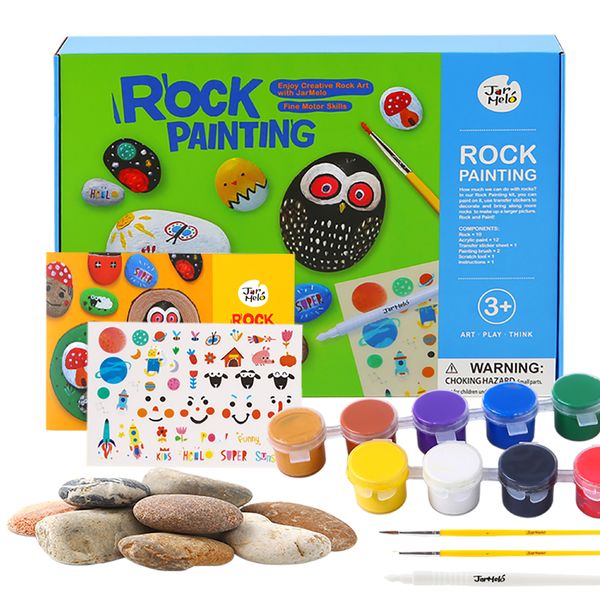 Jar Meló - Rock Painting Craft Kit