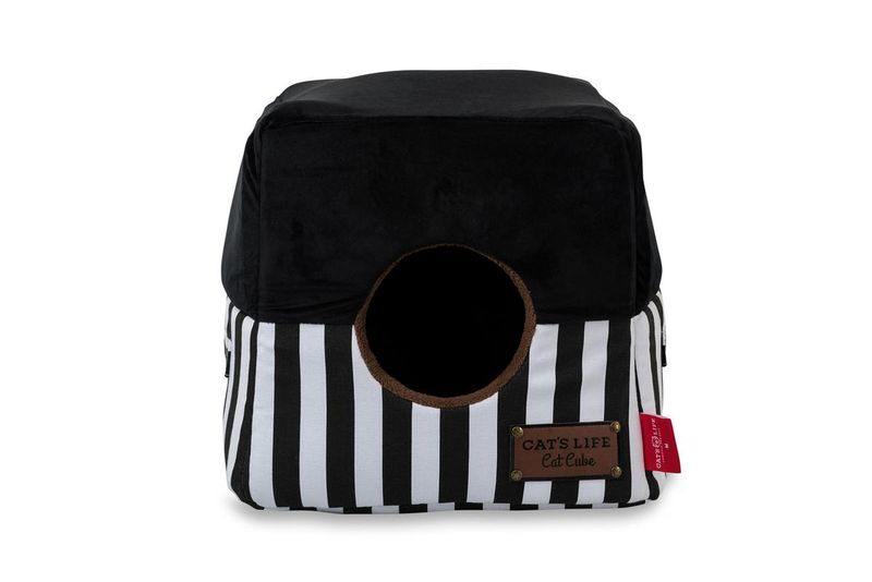 Cat's Life Cat Cube Stripe (Black00) M